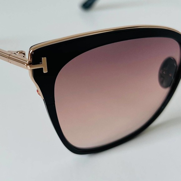 TOM FORD Faryn Sunglasses TF843 01F Titanium NEW!!! Retail 725$ - Picture 4 of 8